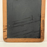 Ultra Scarce 1866 Patented John H. French School Slate with Printed Insert Guides (Hairline Crack)