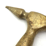 Brass Bottle Opener with Hammer and Chisel for Ice