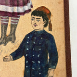 Of a Different Ilk, Exceptional Hand-colored, Artfully Composed Victorian Pictorial Scrapbook