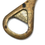 Brass Bottle Opener with Hammer and Chisel for Ice