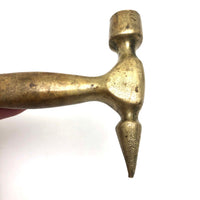 Brass Bottle Opener with Hammer and Chisel for Ice