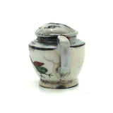 Sweet Old Hand-painted Japanese Export Mini Pitcher (Used as Ink Pot) with Dog and Bird