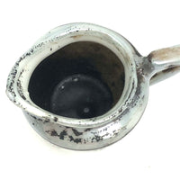 Sweet Old Hand-painted Japanese Export Mini Pitcher (Used as Ink Pot) with Dog and Bird