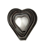 Tender Old Square Bottomed Nesting Hearts