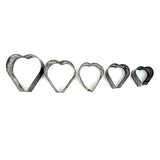 Tender Old Square Bottomed Nesting Hearts