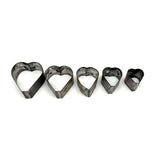 Tender Old Square Bottomed Nesting Hearts