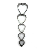 Tender Old Square Bottomed Nesting Hearts