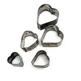 Tender Old Square Bottomed Nesting Hearts
