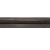 Beautiful 19th C. 14 Inch Rolled Handle Ruler, C.E Gibbs, Boston