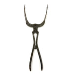 Satisfying Old Mechanical Tin Forked Tongs