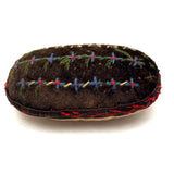 Sweet Antique Potato Shaped Cheerfully Embroidered Pin Cushion