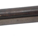 Beautiful 19th C. 14 Inch Rolled Handle Ruler, C.E Gibbs, Boston