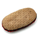 Sweet Antique Potato Shaped Cheerfully Embroidered Pin Cushion