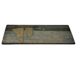 Very Quiet Late 19th Century New England Ship Painting, Oil on Cigar Box Wood