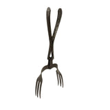 Satisfying Old Mechanical Tin Forked Tongs