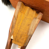 Wild Antique Mechanical Action Real Fur Dog Toy on Bellows