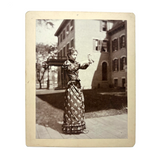 "Dr. Lealaug + Lost Owl," Rockford College (Female Seminary), Cabinet Card, 1893