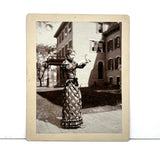 "Dr. Lealaug + Lost Owl," Rockford College (Female Seminary), Cabinet Card, 1893