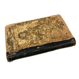 Herz Des Menschen (The Heart of Man), Heavily Worn 1848 Pennsylvania German Devotional with Amazing Engravings and Many Mends