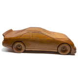 Crazy Giant Vintage Wooden Hand-carved Car