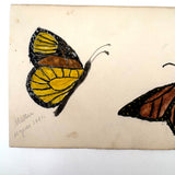 Mattie and Ollie's Watercolor Butterflies, 1881