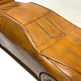 Crazy Giant Vintage Wooden Hand-carved Car