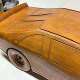 Crazy Giant Vintage Wooden Hand-carved Car