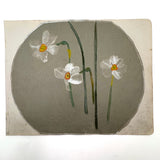 Daffodils, Watercolor on Cut Paper, c. 1940