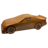 Crazy Giant Vintage Wooden Hand-carved Car