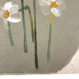 Daffodils, Watercolor on Cut Paper, c. 1940