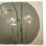Daffodils, Watercolor on Cut Paper, c. 1940