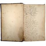 Mary Ann Perham's Beautiful 1826+ Friendship Album, Chelmsford, MA