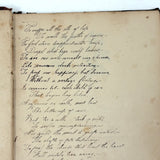 Mary Ann Perham's Beautiful 1826+ Friendship Album, Chelmsford, MA