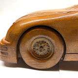 Crazy Giant Vintage Wooden Hand-carved Car