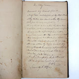 Mary Ann Perham's Beautiful 1826+ Friendship Album, Chelmsford, MA