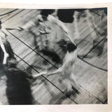 Geometry in Motion, Dancing on Gymnasium Floor, Vintage Snapshot