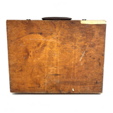 Old Painter's Box Bottom Half With Wonderful Grid of Found Color
