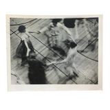 Geometry in Motion, Dancing on Gymnasium Floor, Vintage Snapshot