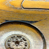 Crazy Giant Vintage Wooden Hand-carved Car