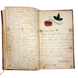 Mary Ann Perham's Beautiful 1826+ Friendship Album, Chelmsford, MA