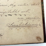 Mary Ann Perham's Beautiful 1826+ Friendship Album, Chelmsford, MA
