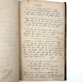 Mary Ann Perham's Beautiful 1826+ Friendship Album, Chelmsford, MA