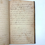 Mary Ann Perham's Beautiful 1826+ Friendship Album, Chelmsford, MA