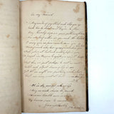 Mary Ann Perham's Beautiful 1826+ Friendship Album, Chelmsford, MA