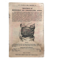 Late 19th C. G.W. Flavell & Bro. Philadelphia Catalogue of Braces, Pessaries, Elastic Stockings and Much More