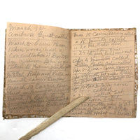 Lyvia’s 1928 Handwritten Daily Diary with Wallpaper Cover