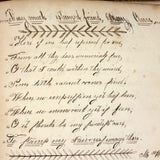 Mary Ann Perham's Beautiful 1826+ Friendship Album, Chelmsford, MA