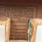 Both Humble and Grand Old Three Tiered Cigar Box Building with Nail and String Terrace Rail