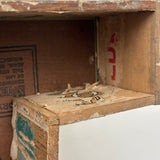 Both Humble and Grand Old Three Tiered Cigar Box Building with Nail and String Terrace Rail