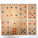 Scarce Early 20th Century Milton Bradley Parish Number Tablets Set